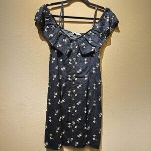 American Eagle Floral Off the Shoulder Mini Dress Size 8
